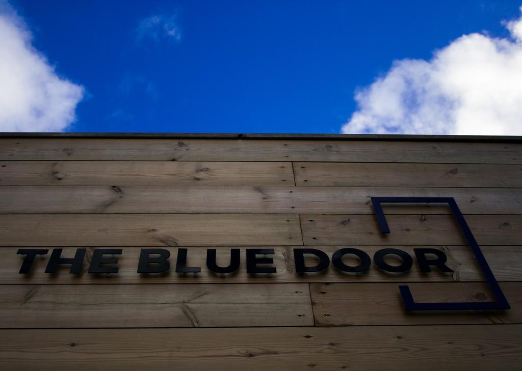 The Blue Door Bed & Breakfast New Quay Dış mekan fotoğraf